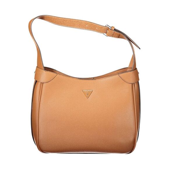 Guess Jeans Marrone Poliuretano Women Women's Handbag